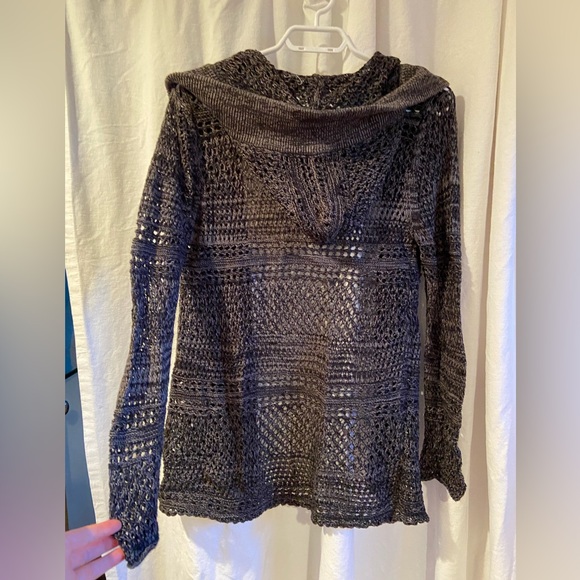 Cotton loose knit Roxy cardigan - Picture 2 of 4